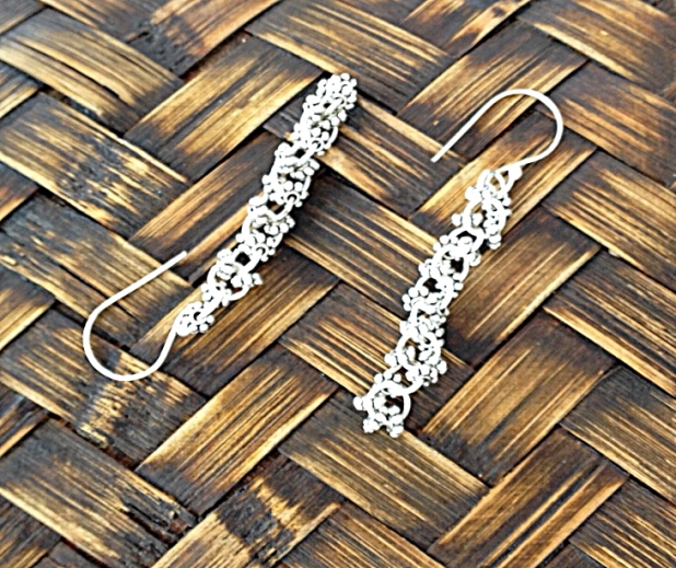 SILVER BALI EARRINGS