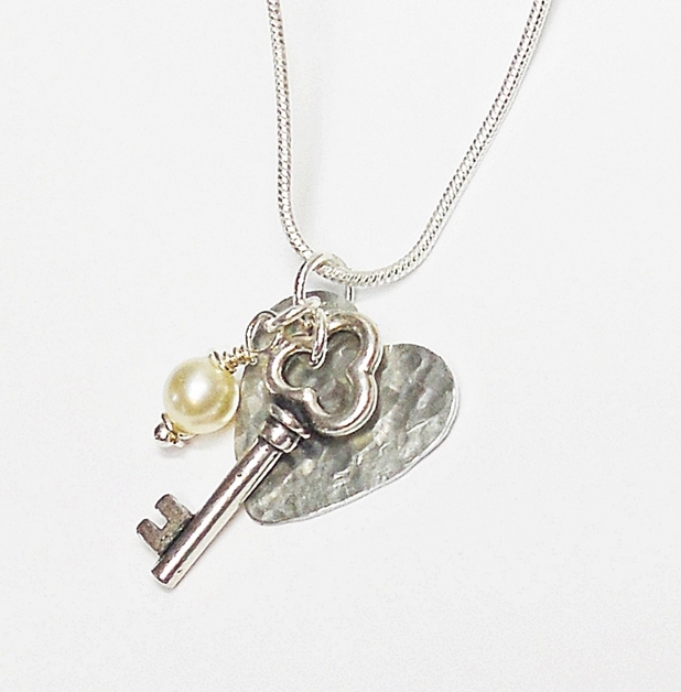 KEY TO MY HEART NECKLACE | Catcophony Wearable Art